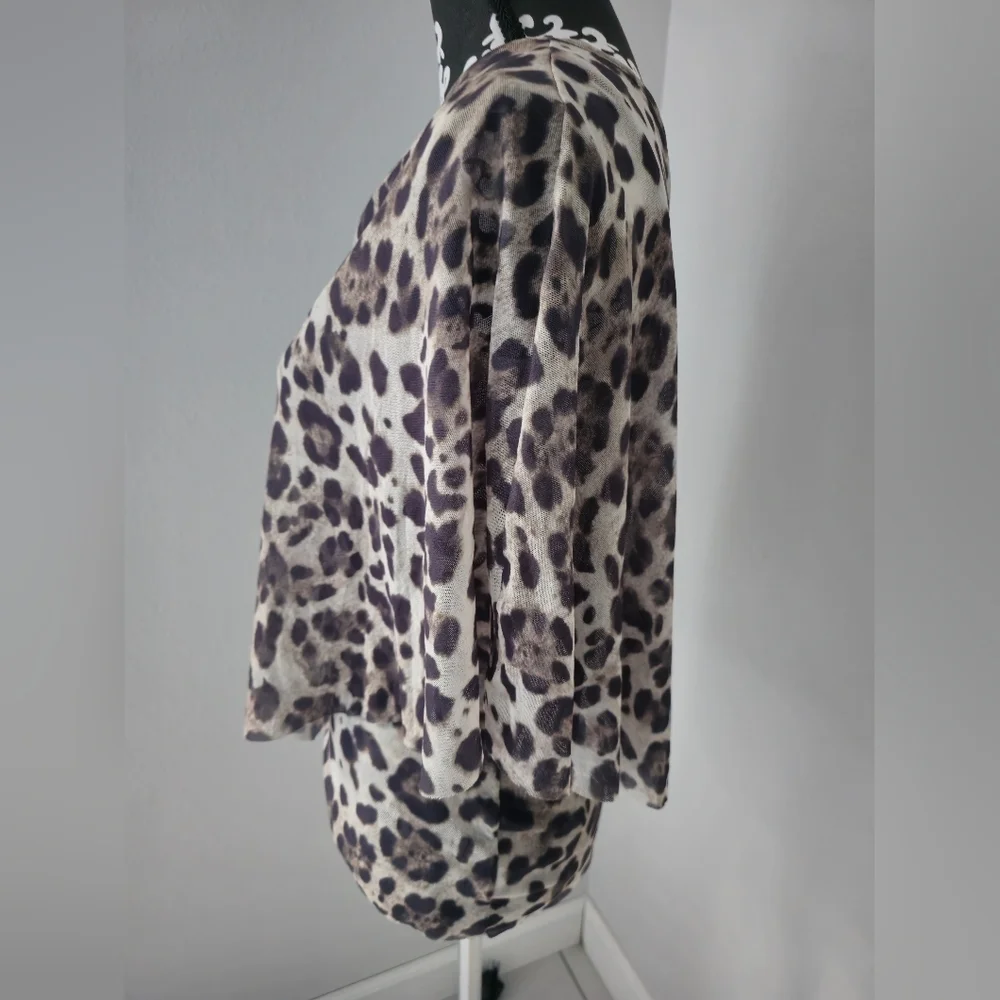 Cache one Shoulder top animal print size S - Picture 6 of 8